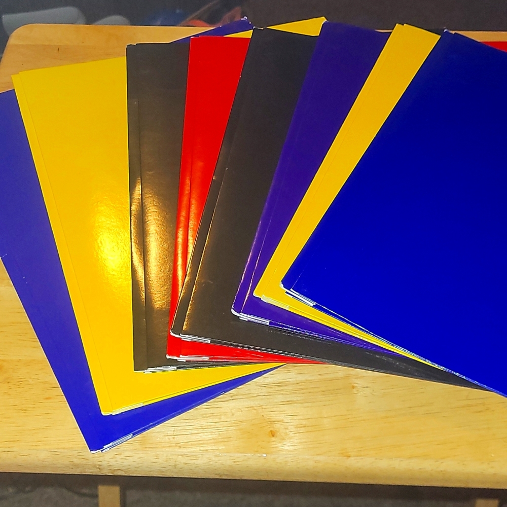 Mix of 2 Pocket Portfolio with Prongs
